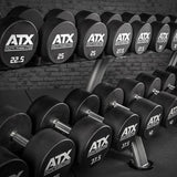 Urethan Dumbbells ATX® Kurzhanteln - 2,5 kg bis 60 kg   Hanteln im HQ-Finish