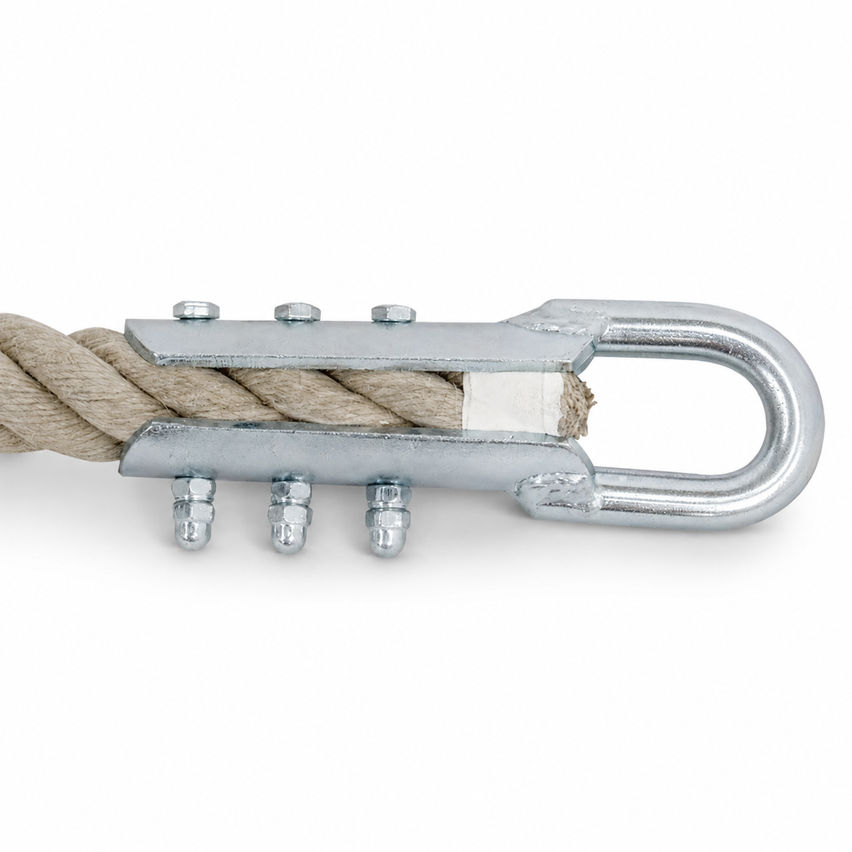 Climbing Rope / Hemp Rope 3.5 Meters with Ring Eye - Made in Germany
