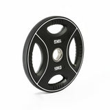 Vorteilspaket Polyurethan 4-Grip Hantelscheiben 50 mm – 125 kg SW