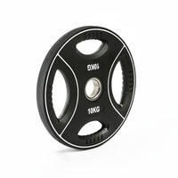 Vorteilspaket Polyurethan 4-Grip Hantelscheiben 50 mm – 125 kg SW