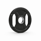 Hantelscheiben Gummi Gripper 50 mm 5 kg