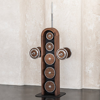 NOHrD WeightPlate Tower - in 6 Holzarten