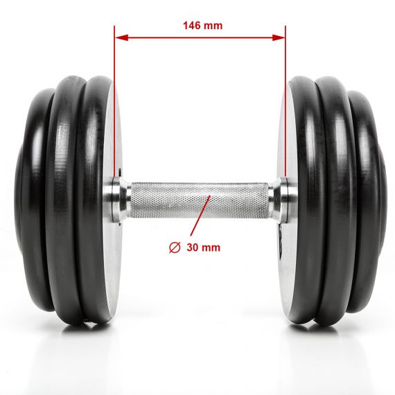 CHD Komplettsatz Guss - 2,5 kg Steigung 5 bis 70kg glatt