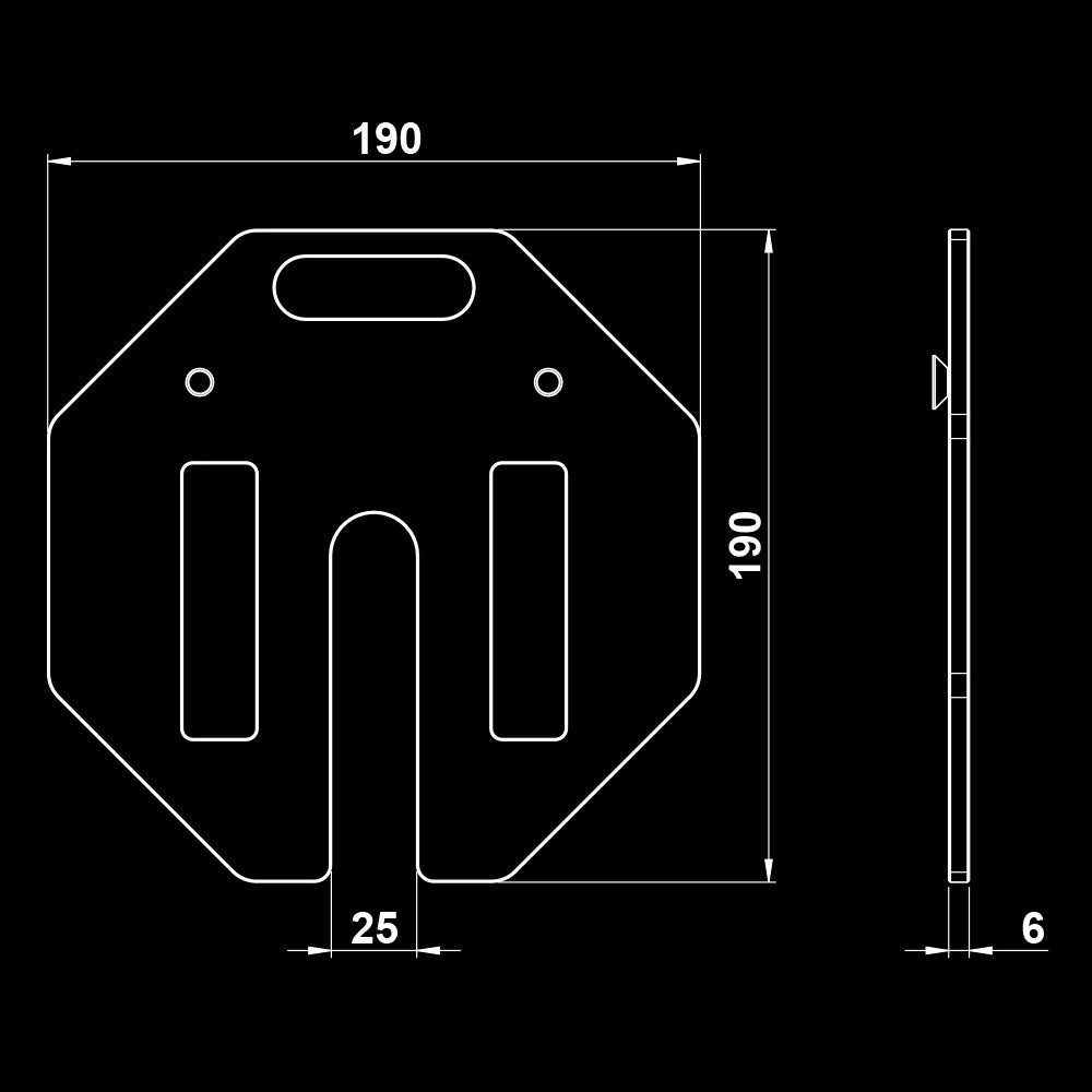 ATX® Octa Weight Plates 2 x 1 kg