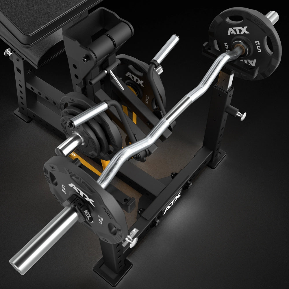 ATX® Bizeps Blaster - Bizeps-Curl-Maschine Hantelablage