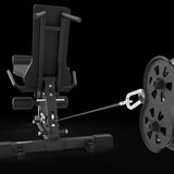 ATX® Beinstrecker-Beuger Sitzend/liegend Kabelzug Anschluss
