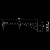 ATX® Extension Arm Maße