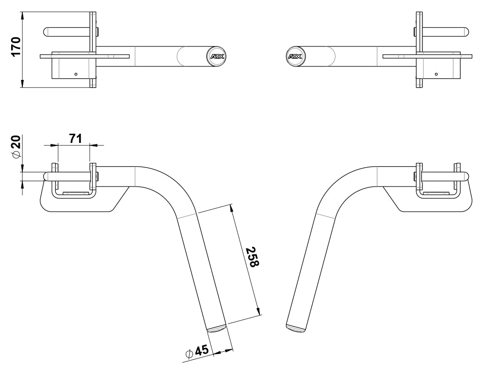 ATX® Dip Barren 700 Series