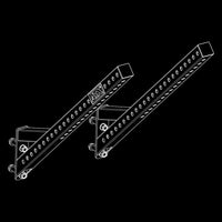 ATX® Flying Pull-Up Bar – 45° Extension Arm / Ausleger Isoansicht