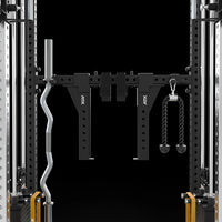 ATX® Cable Half Rack mit 2 x 90 kg Steckgewichte Ablage Storage