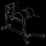 ATX® Glute Ham Developer Cross Isoansicht