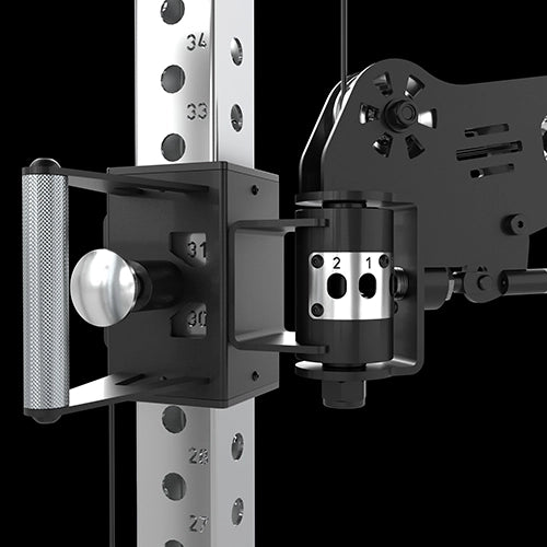 ATX® Hardcore Half Rack & Pull Station Skalierung in Edelstahl