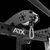 ATX® Hardcore Half Rack & Pull Station Aluminiumseilrollen