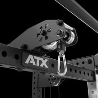 ATX® Hardcore Half Rack & Pull Station Aluminiumseilrollen