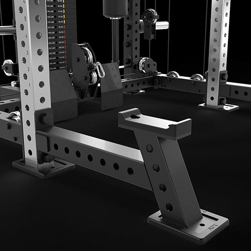 ATX® Hardcore Half Rack & Pull Station Frontablage Deadlift