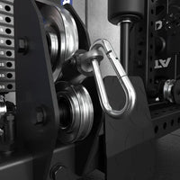 ATX® Hardcore Half Rack & Pull Station starker Karabinerhaken