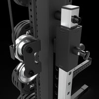 ATX® Half Rack 780 mit Extension und Latzug Plate Load Aluminium Rollen