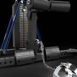 ATX® Half Rack 780 mit Extension und Latzug Steckgewichte Fußstützen