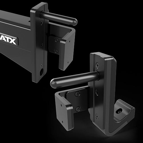 ATX® Hardcore Half Rack & Pull Station J-Hooks Hantelablagen