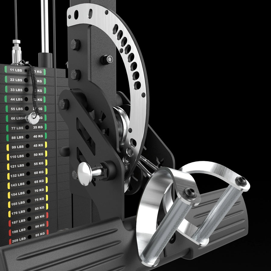 ATX® Latzug und Ruderzug - 115 kg Steckgewichte