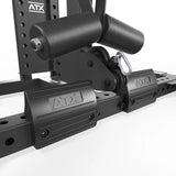 ATX® Power Rack PRX-780 mit Latzug - Hantelscheibenaufnahme Fußstützen