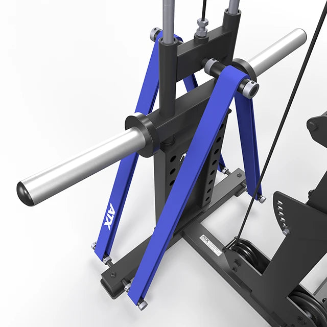 ATX® Power Rack PRX-780 mit Latzug - Hantelscheibenaufnahme Widerstandsbänder