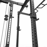 ATX® Power Rack PRX-780 mit Latzug - Hantelscheibenaufnahme Anbau