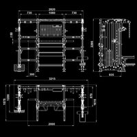 ATX® Querträger-Set inkl. Multipresse-Option Maße