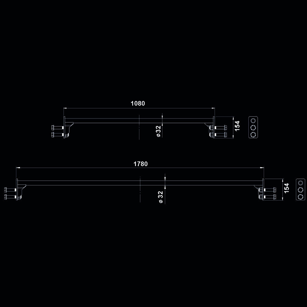 ATX® RIG Integrated Pull-Up Bars