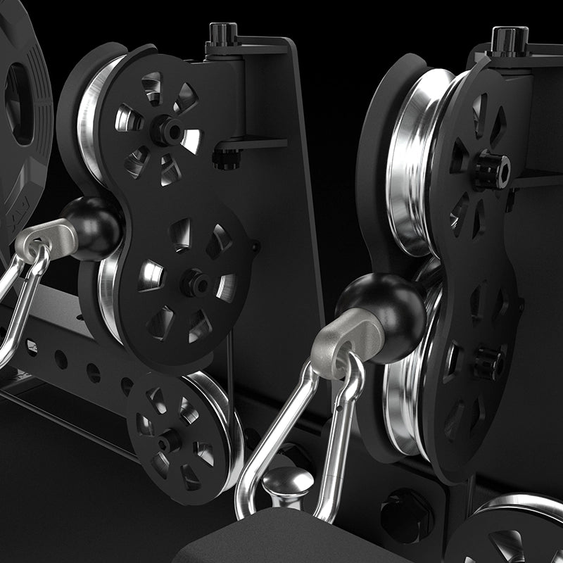 ATX® Multi Pull Half Rack with 2 x 110 kg weights 