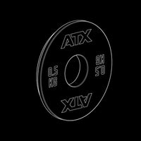 ATX® Magnetic Add-Weight / Magnetgewichte 0,5 kg Isoansicht