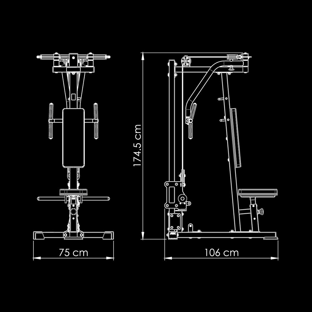 ATX® Butterfly Machine - Reverse 3025