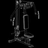 ATX® Butterfly Machine - Reverse 3025 Isoansicht