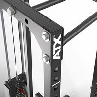 ATX® Power Rack PRX-520-XS mit Latzug 100 kg Steckgewichte ATX-Logo
