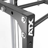 ATX® Power Rack PRX-510-XS mit Latzugstation Plate Load ATX-Logo