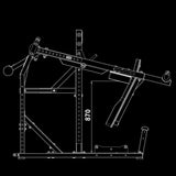 ATX® Pendulum Squat Starthöhe 87 cm
