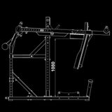 ATX® Pendulum Squat Starthöhe 108 cm