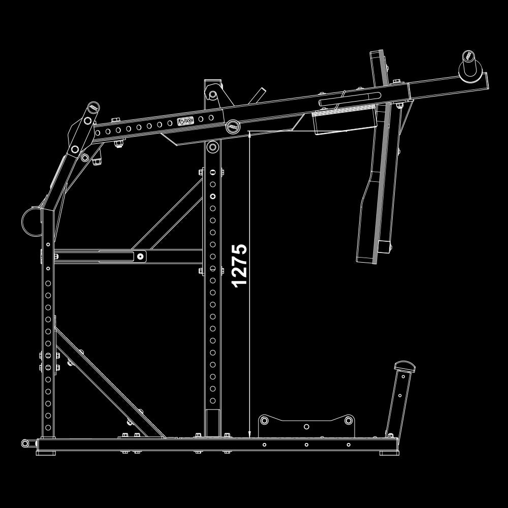 ATX® Pendulum Squat Starthöhe 127,5 cm