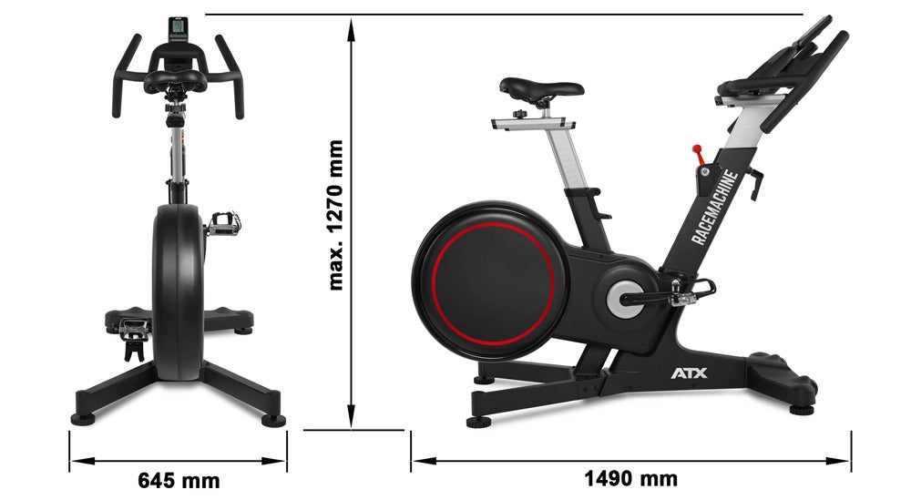 ATX® Ergometer Abmessungen & technische Maße