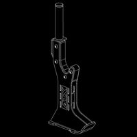 ATX® Deadlift Bar Jack - single / einseitiger Hantelheber Isoansicht