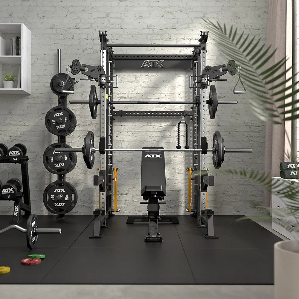 ATX® Rack-Zugstation mit Multipresse Beispielbild im Studio