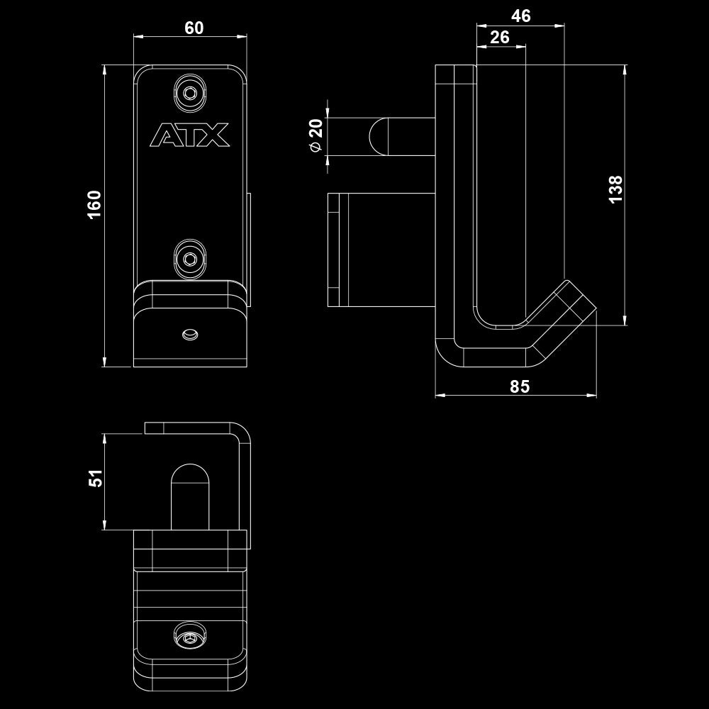 ATX® J-Hooks - MPX-500