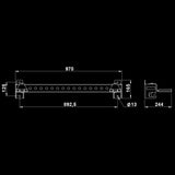 ATX® Rack-Zubehör-Ablage - Storage 700 Series Maße