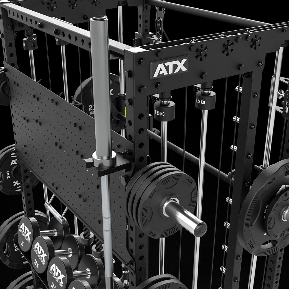 ATX® Kraftstation - Power Station XTL - Höhe 225 cm Hantelscheibenablagen Rückseite