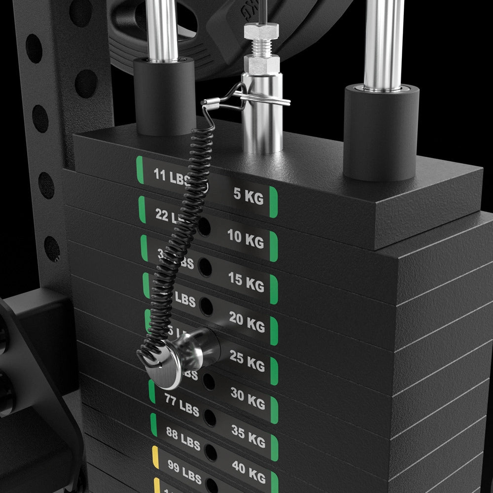 ATX® Kraftstation - Power Station XTL - Höhe 225 cm 2 x 100 kg Steckgewichte