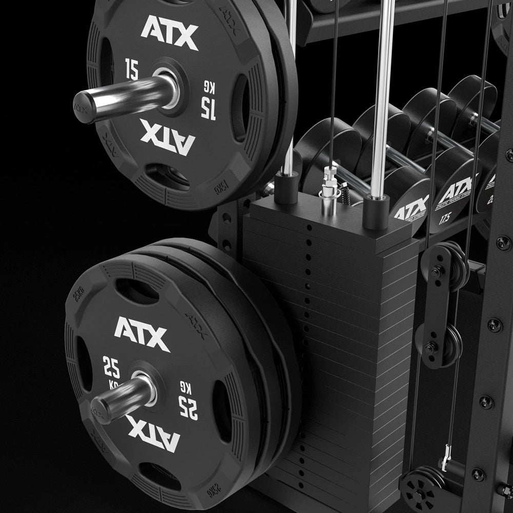 ATX® Kraftstation - Power Station XTL - Höhe 225 cm Hantelscheibenablagen