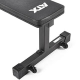 ATX® Flachbank mit Optionsaufnahme mit Transportrollen 