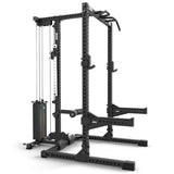 ATX® Half Rack 780 mit Latzug - Steckgewichte schräge Ansicht
