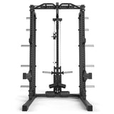 ATX® Half Rack 780 mit Extension und Latzug Plate Load Frontansicht