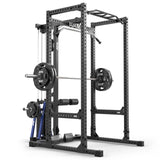 ATX® Power Rack 640/660 mit Latzug - Hantelscheiben, in 2 Höhen weights